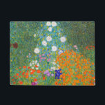 Flower Garden by Gustav Klimt Doormat<br><div class="desc">Please visit my store for more interesting design and more color choice.
=> zazzle.com/colorfulworld*</div>