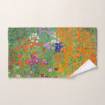 Flower Garden by Gustav Klimt Hand Towel<br><div class="desc">Please visit my store for more interesting design and more colour choice => zazzle.com/colorfulworld*</div>