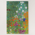 Flower Garden by Gustav Klimt Jigsaw Puzzle<br><div class="desc">Please visit my store for more interesting design and more color choice.
=> zazzle.com/colorfulworld*</div>