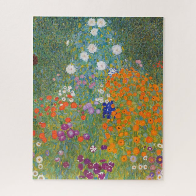 Flower Garden by Gustav Klimt Jigsaw Puzzle (Vertical)