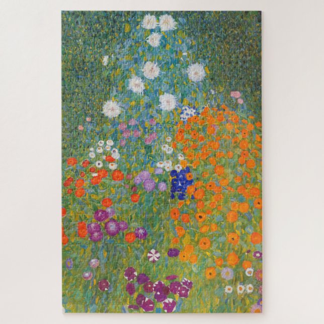 Flower Garden by Gustav Klimt Jigsaw Puzzle (Vertical)