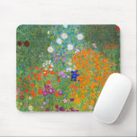 Flower Garden by Gustav Klimt Mouse Pad<br><div class="desc">Please visit my store for more interesting design and more colour choice => zazzle.com/colorfulworld*</div>