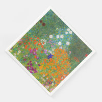 Flower Garden by Gustav Klimt