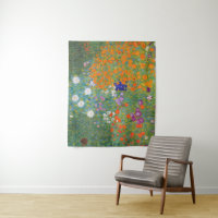 Flower Garden by Gustav Klimt