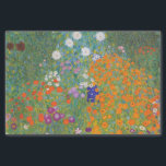 Flower Garden by Gustav Klimt Tissue Paper<br><div class="desc">Beautiful colourful painting of a flower garden by Gustav Klimt. Amazing variations of colours and beautiful flowers fit just beautiful on many sorts of wonderful products and gift ideas.</div>