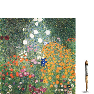 Flower Garden by Gustav Klimt Tissue Paper