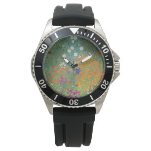 Flower Garden (by Gustav Klimt) Watch