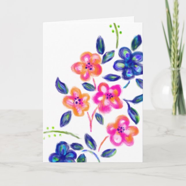 Flower Garden Card (Front)