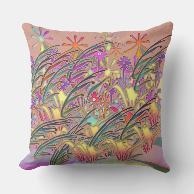 Flower Garden  Cushion (Front)