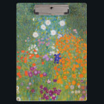 Flower Garden (Gustav Klimt)<br><div class="desc">This design features a painting by Austrian artist Gustav Klimt (1862–1918). It is a depiction of a beautiful flower garden in Klimt's typical impressionist style. The flowers almost look like they're overflowing, and it's impossible not to feel uplifted by their beauty. The original work was completed in 1907 and its...</div>