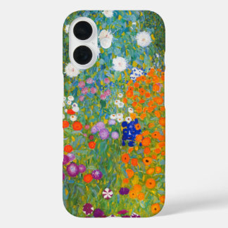 Flower Garden | Gustav Klimt iPhone 16 Case