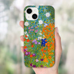 Flower Garden | Gustav Klimt Case-Mate iPhone 14 Case<br><div class="desc">Flower Garden (1905-1907) by Austrian artist Gustav Klimt. Original fine art painting is oil on canvas featuring a bright abstract landscape of colourful flowers. 

Use the design tools to add custom text or personalise the image.</div>