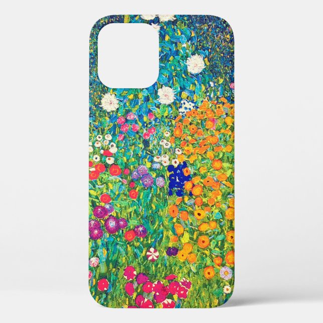 Flower Garden, Gustav Klimt Case-Mate iPhone Case (Back)