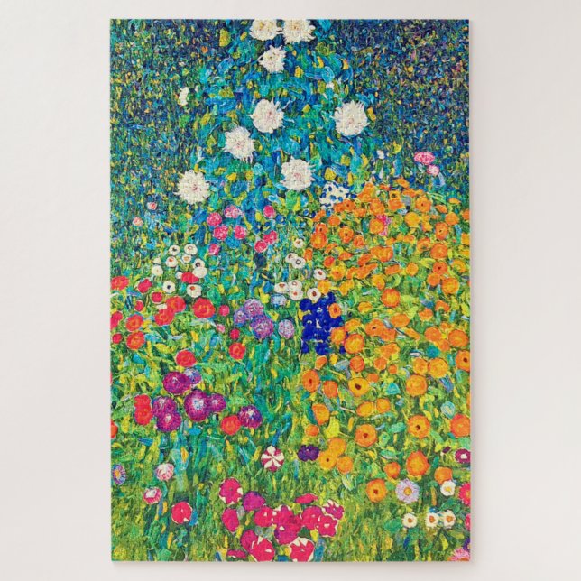 Flower Garden, Gustav Klimt Jigsaw Puzzle (Vertical)