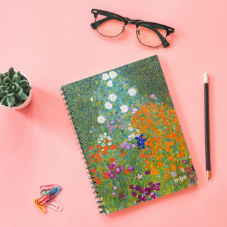 Flower Garden | Gustav Klimt Notebook