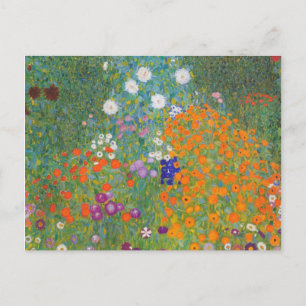 Flower Garden (Gustav Klimt) Postcard