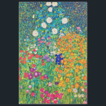Flower Garden, Gustav Klimt Tissue Paper<br><div class="desc">Gustav Klimt (July 14, 1862 – February 6, 1918) was an Austrian symbolist painter and one of the most prominent members of the Vienna Secession movement. Klimt is noted for his paintings, murals, sketches, and other objets d'art. In addition to his figurative works, which include allegories and portraits, he painted...</div>
