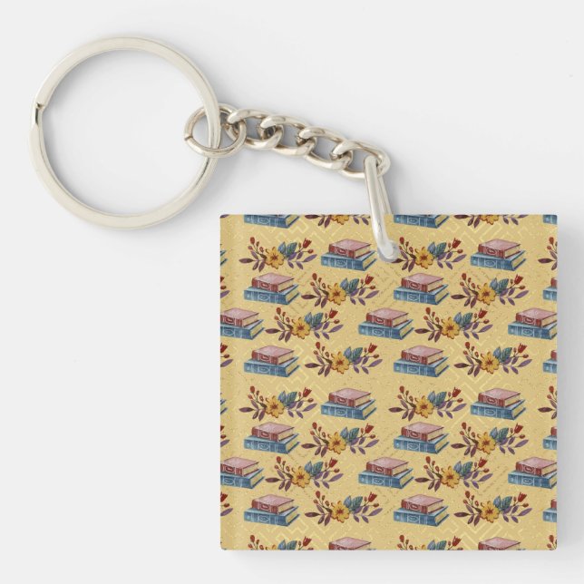 Flower Garden Ideas Key Ring (Front)