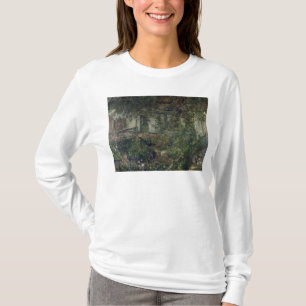 Flower garden in bloom, 1904 T-Shirt