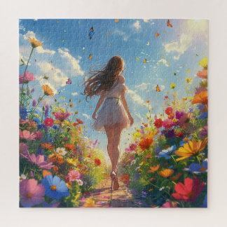 Flower Garden Jigsaw Puzzle