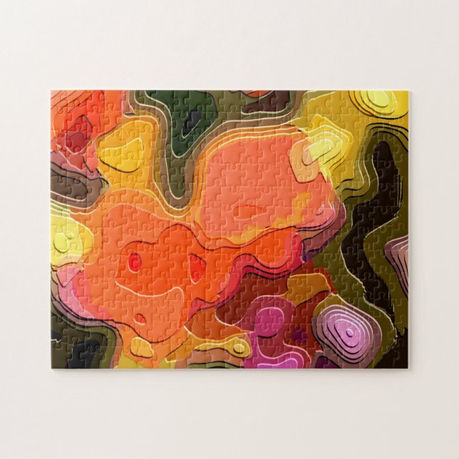 FLOWER GARDEN JIGSAW PUZZLE (Horizontal)