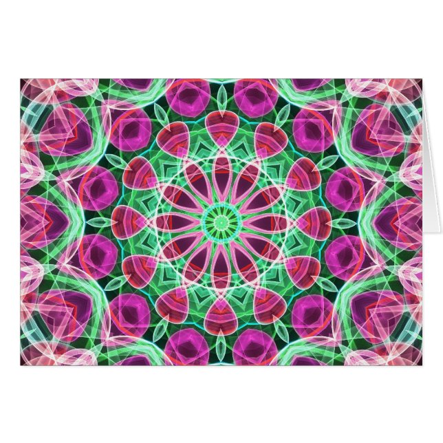Flower Garden kaleidoscope (Front Horizontal)