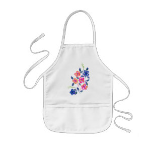 Flower Garden Kids Apron