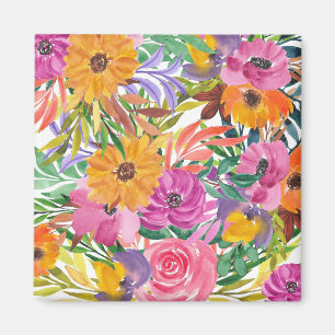 Flower Garden Magnet
