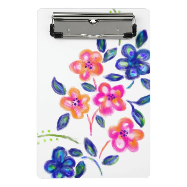 Flower Garden Mini Clipboard (Front)