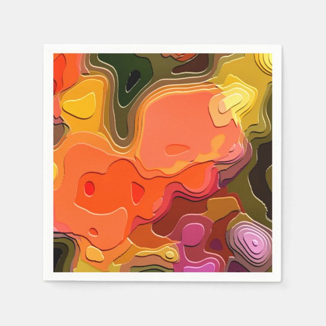 FLOWER GARDEN NAPKIN (Front)