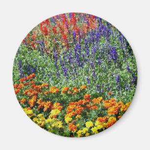 Flower Garden Nature Art Painting Magnet