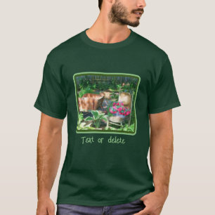 Flower Garden Painting Personalised T-Shirt