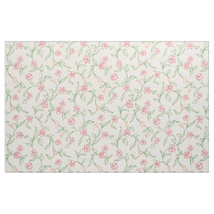 Flower Garden Pink Fabric
