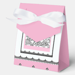 Flower Garden Pink  Favour Box