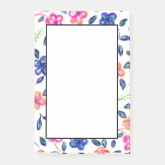 Flower Garden Post-it Notes