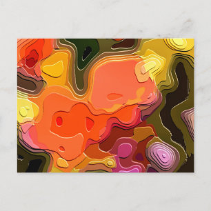 FLOWER GARDEN POSTCARD