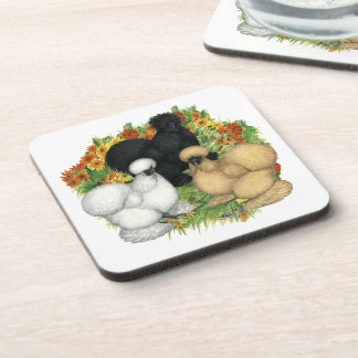 Flower Garden Silkies Coaster