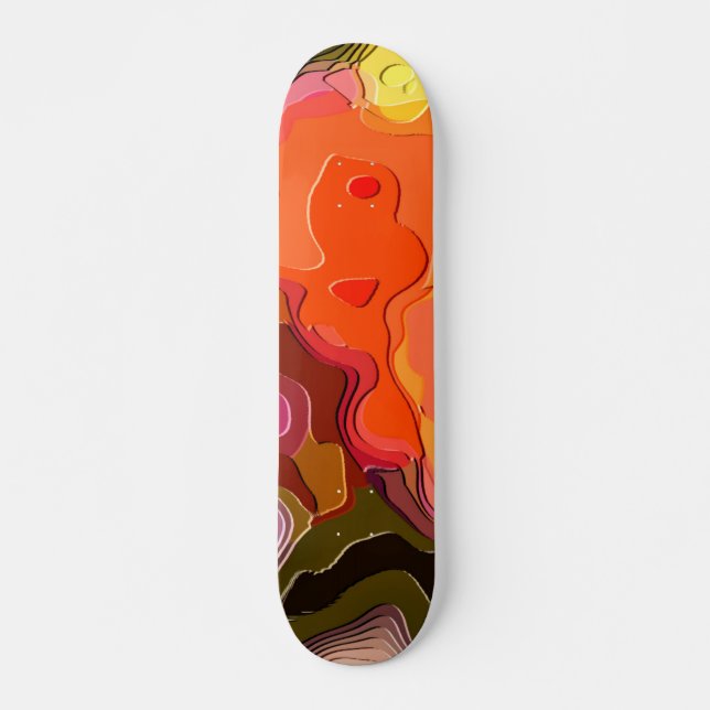 FLOWER GARDEN SKATEBOARD (Front)
