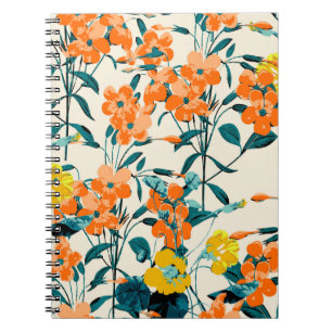 Flower Garden. Small Cute Florals and Branches Swe Notebook