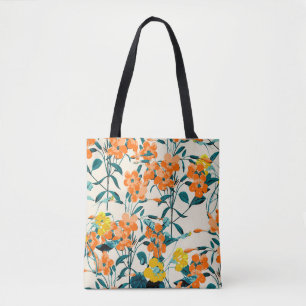 Flower Garden. Small Cute Florals and Branches Swe Tote Bag