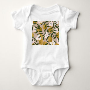 Flower Garden: Small Cute Florals Baby Bodysuit