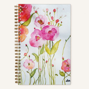 Flower Garden Spiral Notebook