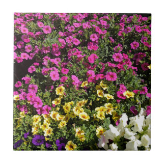 Flower-garden Tile