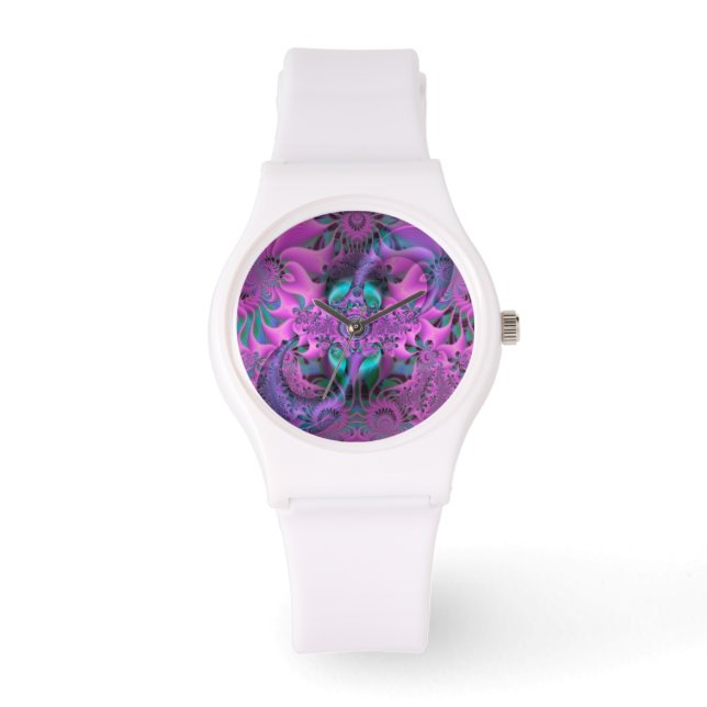 Flower Gardens Psychedelic Watch (Front)
