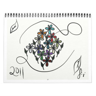 Flower Gems Calendar