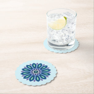 FLOWER GIFT FOR MOM DAUGHTER SISTER FRIEND TEACHER PAPER COASTER