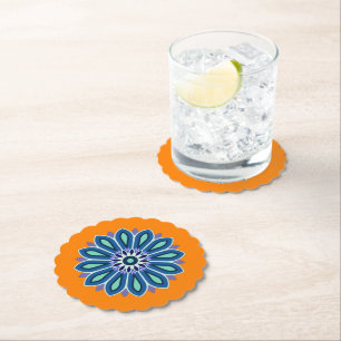 FLOWER GIFT FOR MOM DAUGHTER SISTER FRIEND TEACHER PAPER COASTER