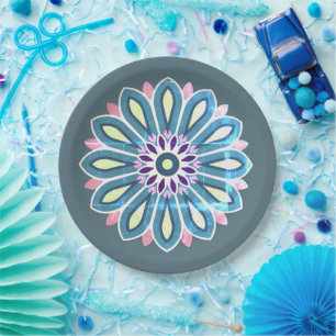 FLOWER GIFT FOR MOM DAUGHTER SISTER FRIEND TEACHER PAPER PLATE