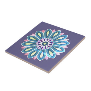 FLOWER GIFT FOR MOM DAUGHTER SISTER FRIEND TEACHER TILE
