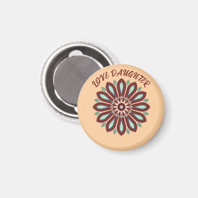 flower gift magnet (Front/Back)